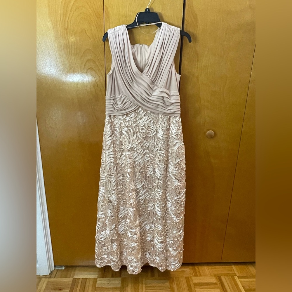 Patra Cream Sleeveless Maxi Dress